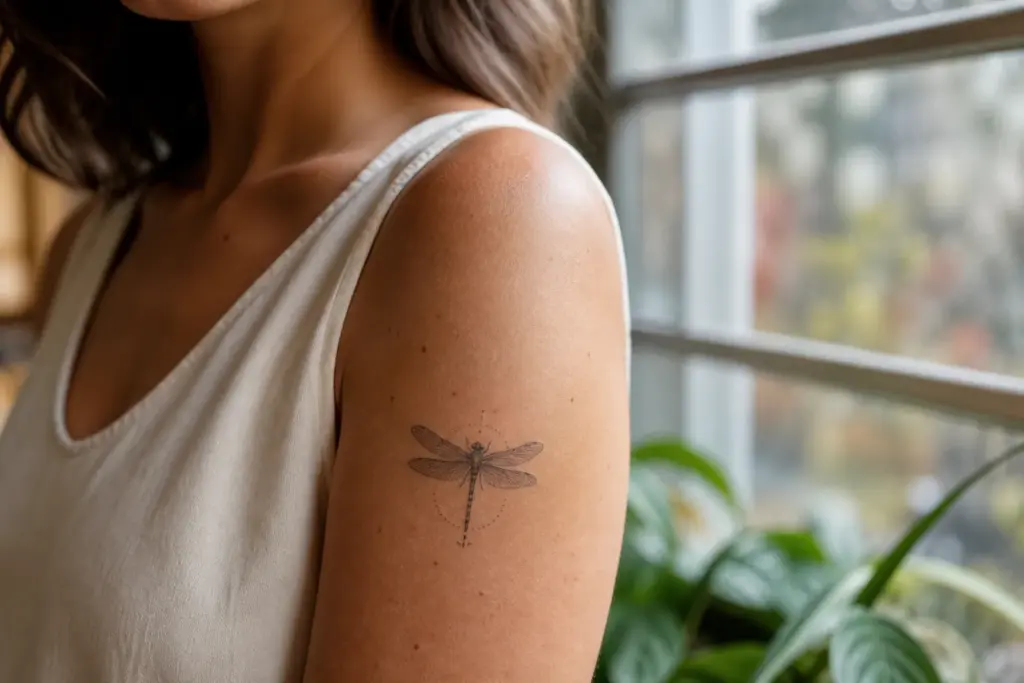 Libellen-Tattoo: Bedeutung, Designs und Platzierungen