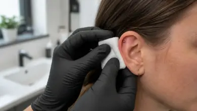 Frisch gestochenes Piercing pflegen und schneller heilen lassen 7 Sanfte Pflege eines frisch gestochenen Piercings