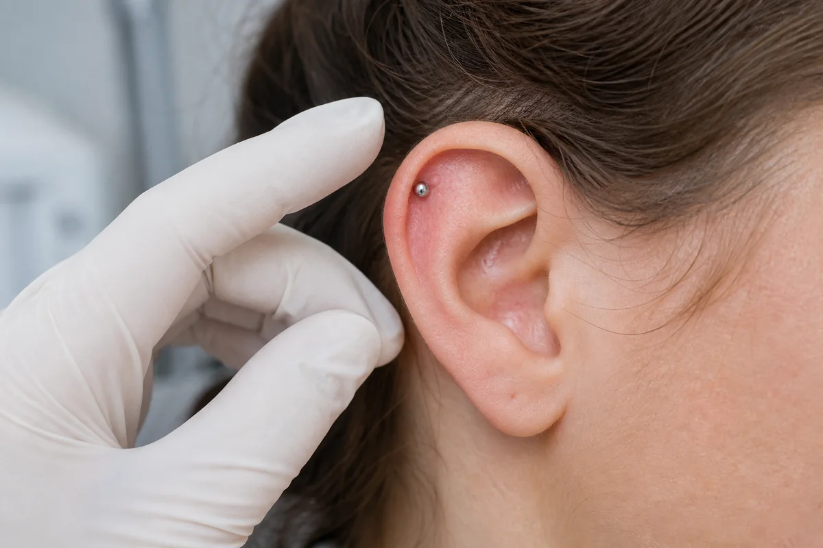 Wildfleisch am Piercing - Wie damit umgehen?