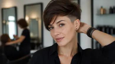 8 Undercut Frech Pixie Kurzhaarfrisuren im Trend 2 Frecher Pixie-Cut mit Undercut
