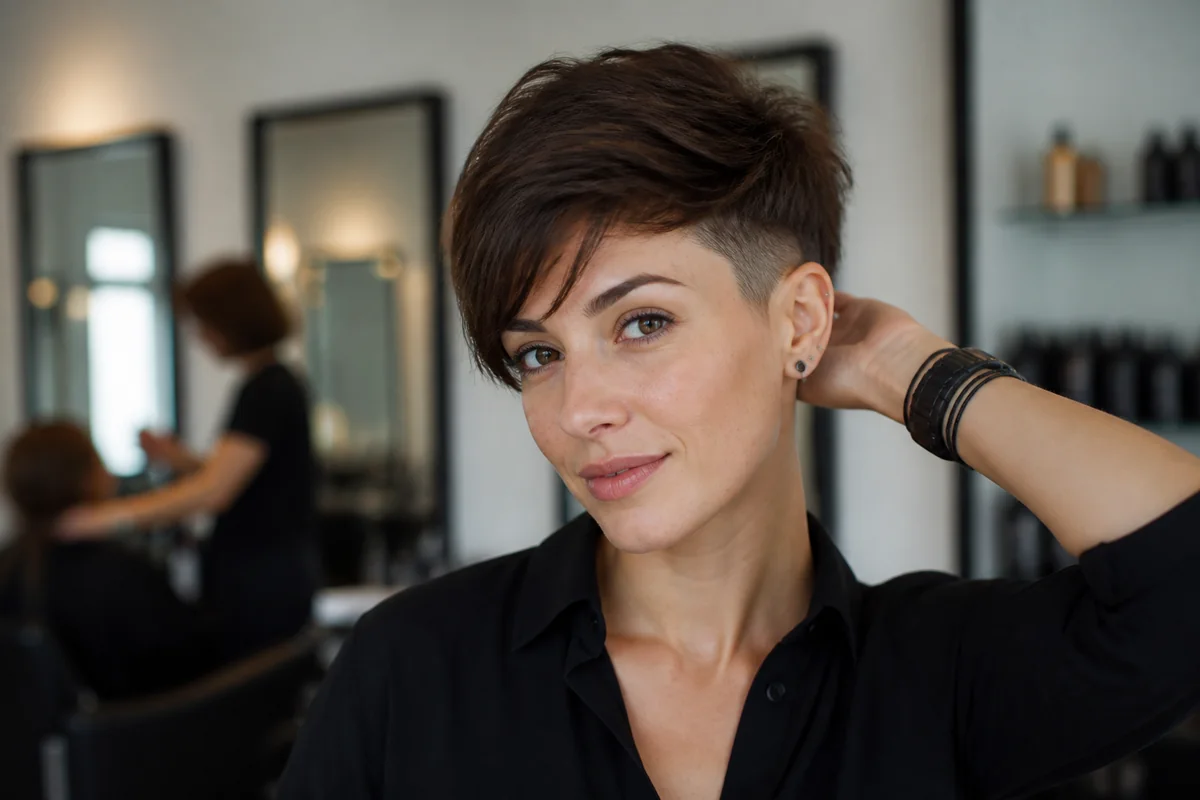8 Undercut Frech Pixie Kurzhaarfrisuren im Trend