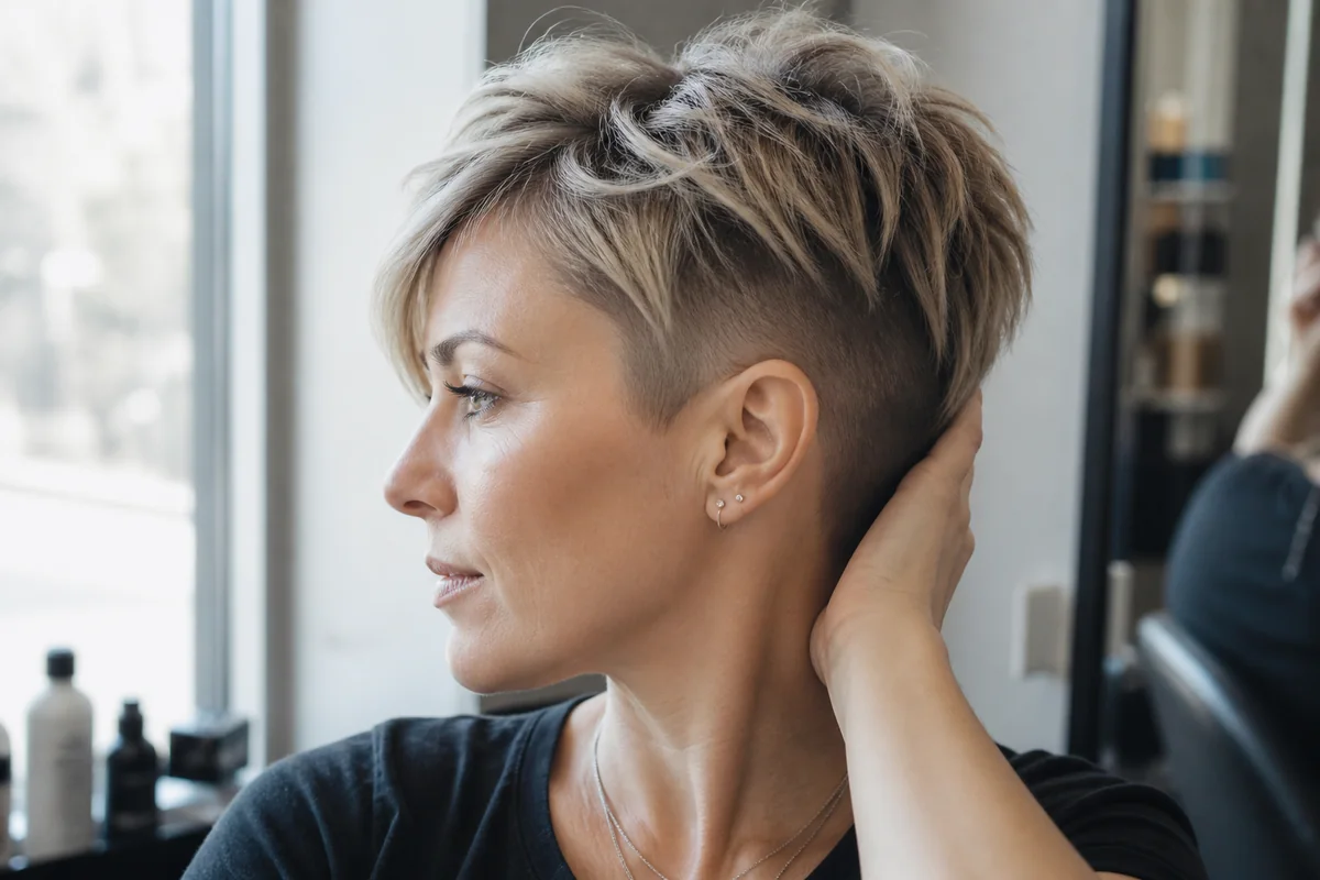 8 Undercut Frech Pixie Kurzhaarfrisuren im Trend 4 8 Undercut Frech Pixie Kurzhaarfrisuren im Trend