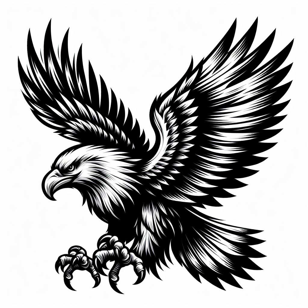 Adler Tattoo Vorlagen kostenlos