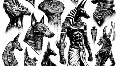 Anubis Tattoo: Bedeutung und Mystik der Ägyptischen Götter