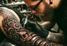 Biomechanik Tattoo: Vorlagen und Ideen zur Inspiration