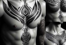 Brust Tattoo - Design Ideen für Frauen und Männer