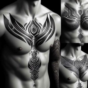 Brust Tattoo – Design Ideen für Frauen und Männer