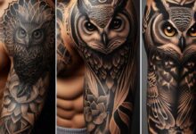 Eule Tattoo: Bedeutung, Symbolik und Design Ideen