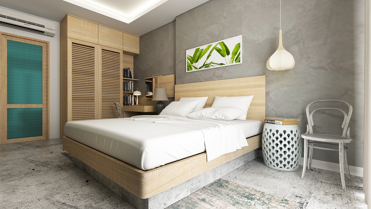 Feng Shui: So richtest du deine Wohnung nach der chinesischen Harmonielehre ein 3 Feng Shui SchlafzimmerDas Bett sollte so positioniert sein, dass du die Tür im Blick hast, ohne jedoch direkt in einer Linie mit ihr zu liegen.