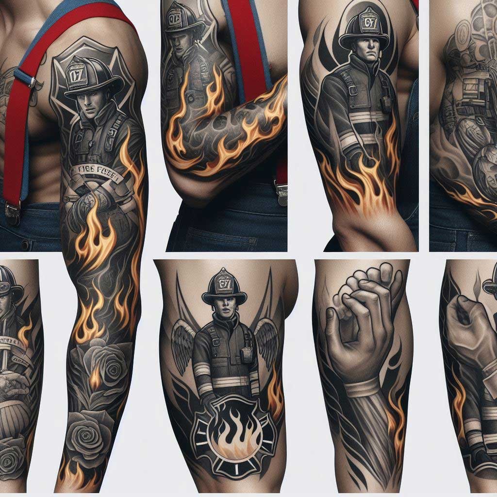 Feuerwehr Tattoo: Bedeutung, Design und Symbolik