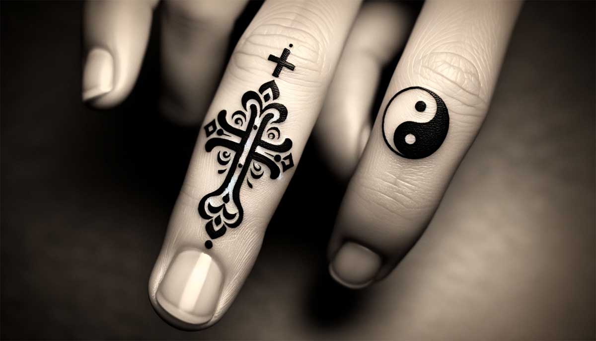 Haben Finger Tattoos eine Bedeutung?