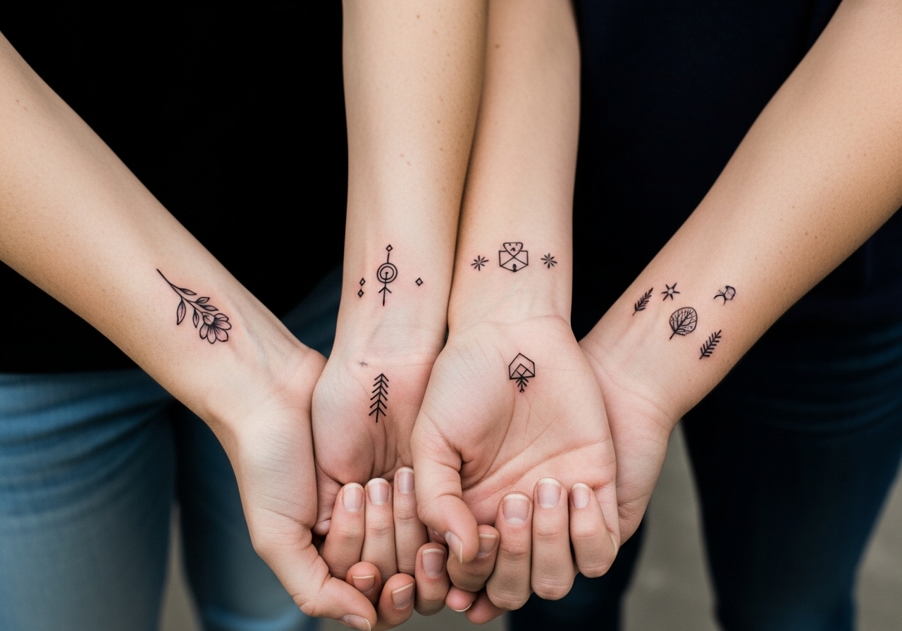 Freundschaftstattoo: Tattoo-Ideen für echte Freundschaft