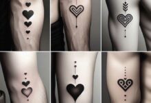 Herz Tattoo - Bedeutung, Ideen und Platzierung