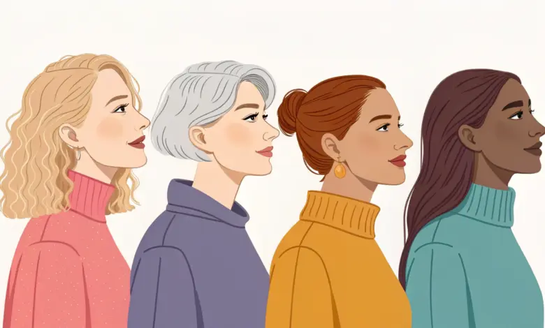 Farbtyp bestimmen: Welcher der 4 Jahreszeitentypen sind Sie? 16 Jahreszeitentypen