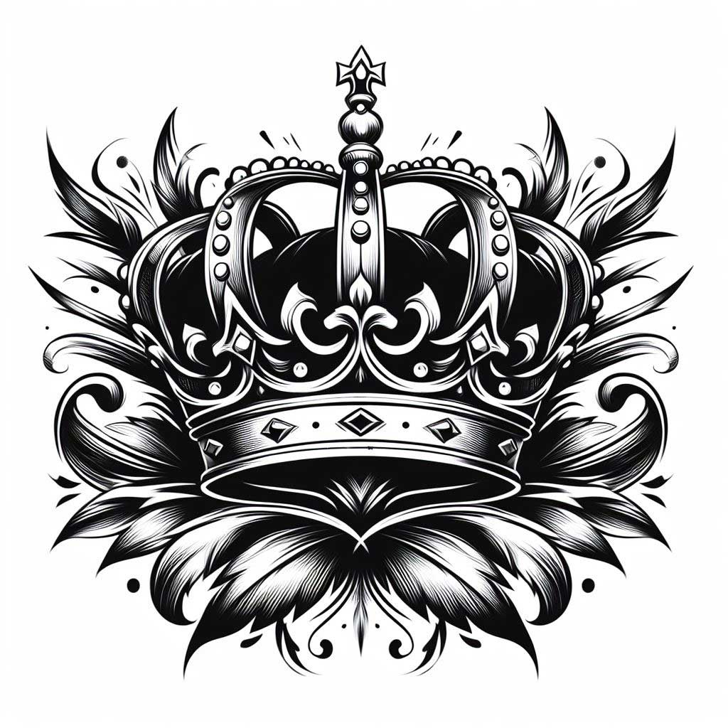 Die symbolische Bedeutung von Krone Tattoos hat sich im Laufe der Zeit gewandelt und diversifiziert.