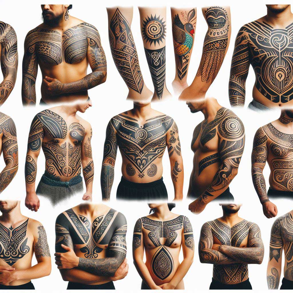 Polynesiche Tattoo Bedeutung der Motive verstehen