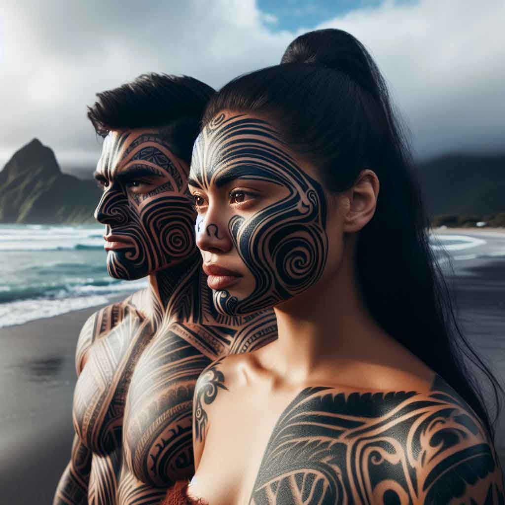 Maori Tattoo im Gesicht - Das ewige Statement