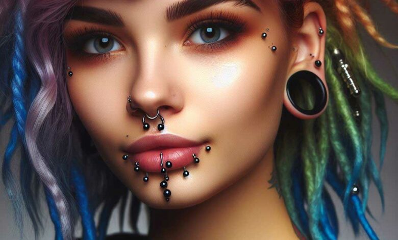 Medusa-Piercing - Platzierung, Kosten und Schmerzhaftigkeit