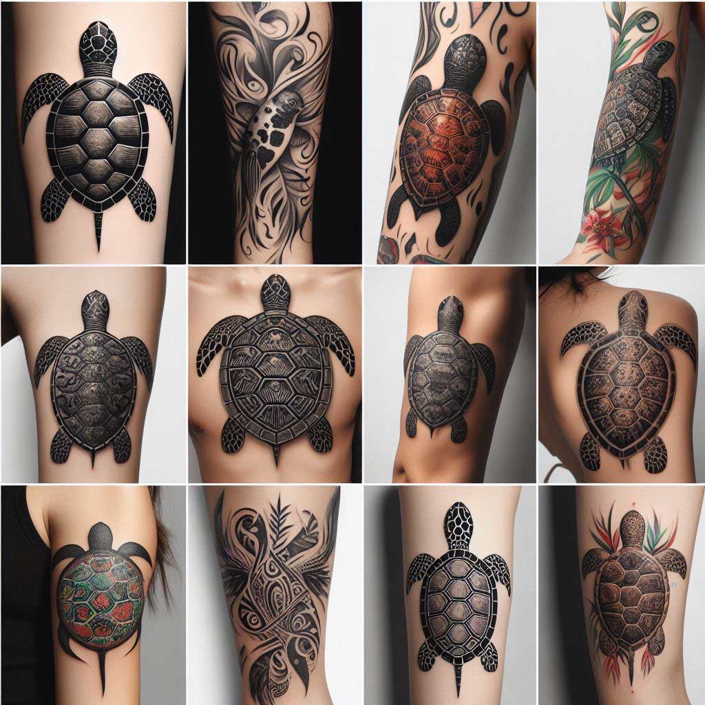 Tattoo Schildkröte: Bedeutung und Ideen für das Tiermotiv