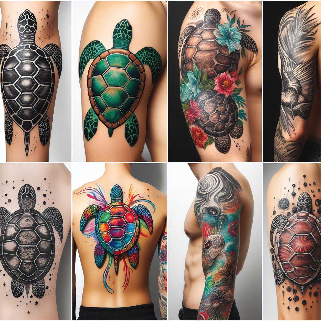 Tattoo Schildkröte: Bedeutung und Ideen für das Tiermotiv