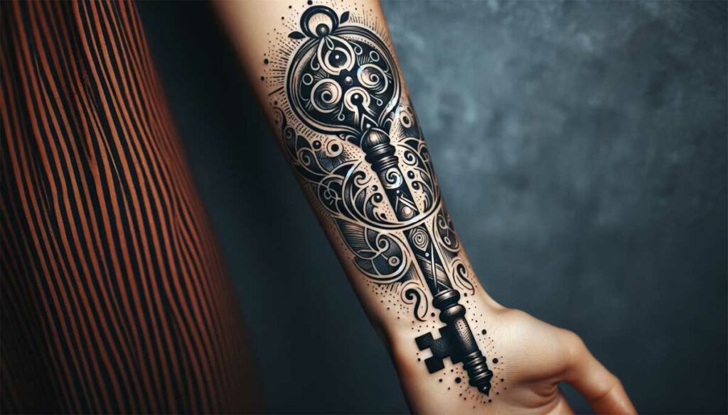 Schlüssel Tattoo Bedeutung und persönliche Symbolik