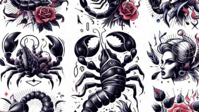 Skorpion Tattoo: Bedeutung, Vorlagen und Inspirationen 8 Skorpion Tattoo: Bedeutung, Vorlagen und Inspirationen
