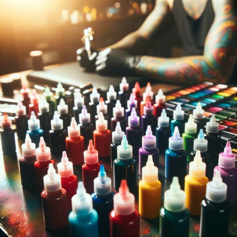 Tattoo Farbe Farbenpracht unter der Haut