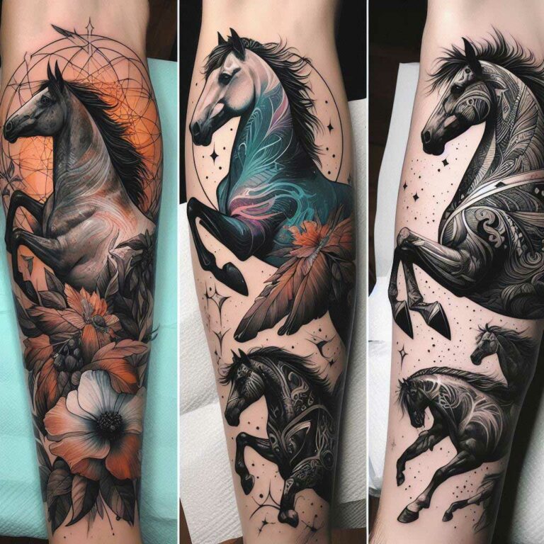 Tattoo Pferd Bedeutung und Design Ideen