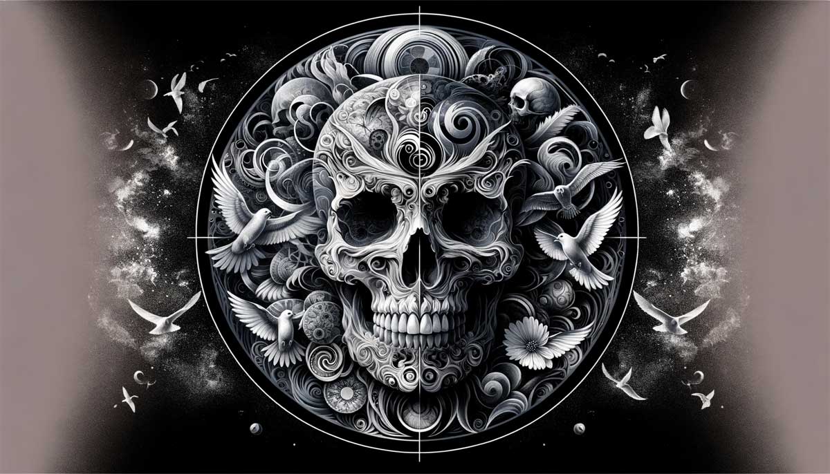 Tattoo Totenkopf: Bedeutung, Symbolik und Vorlagen für die Schädelkunst