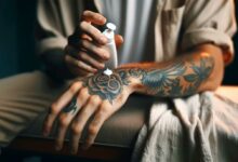 Tattoopflege im Alter: Tätowierungen zeitlos schön halten