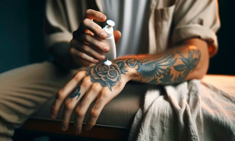 Tattoopflege im Alter: Tätowierungen zeitlos schön halten