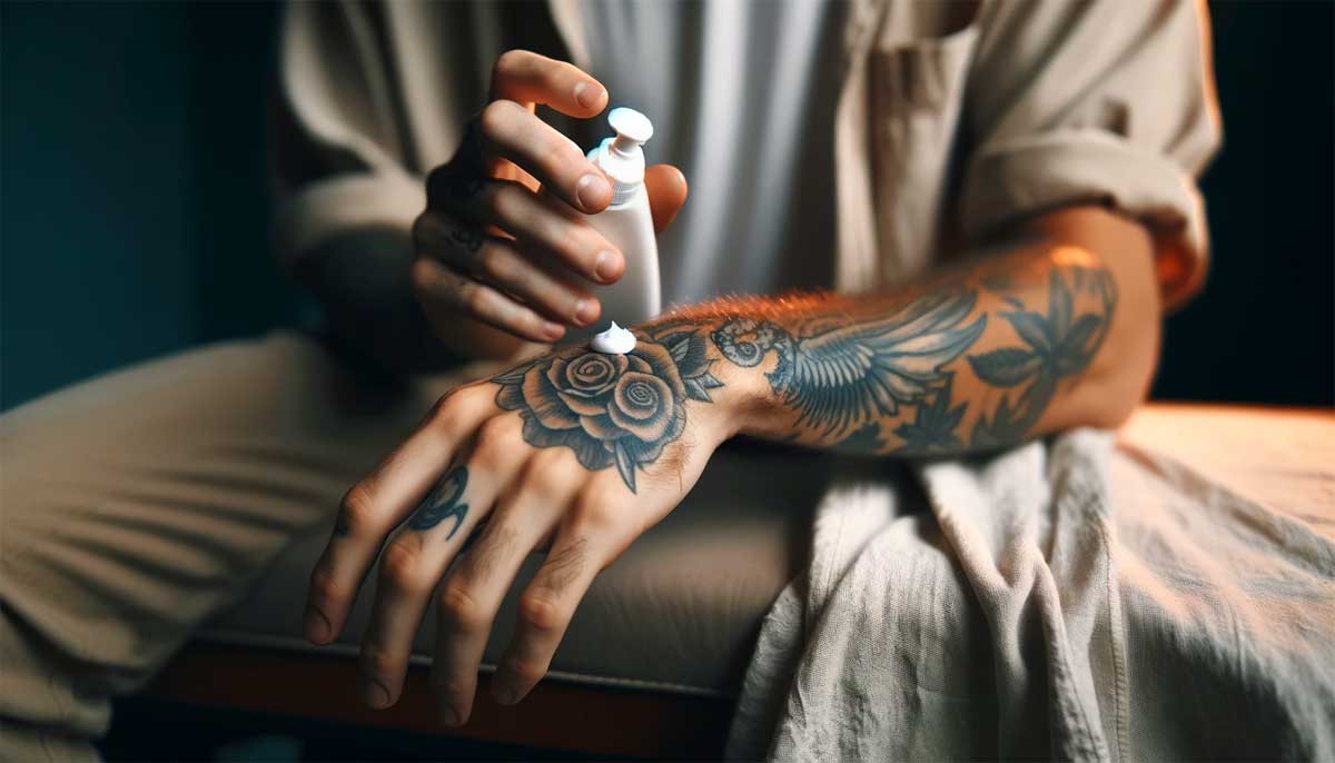 Tattoopflege im Alter: Tätowierungen zeitlos schön halten