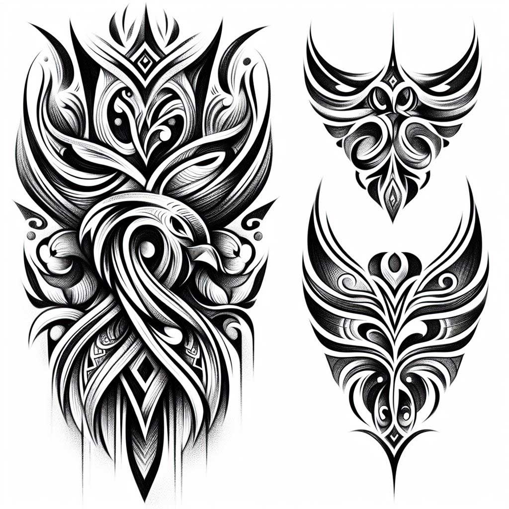 Design und Bedeutung: Die Vielfalt der Tribal Tattoos