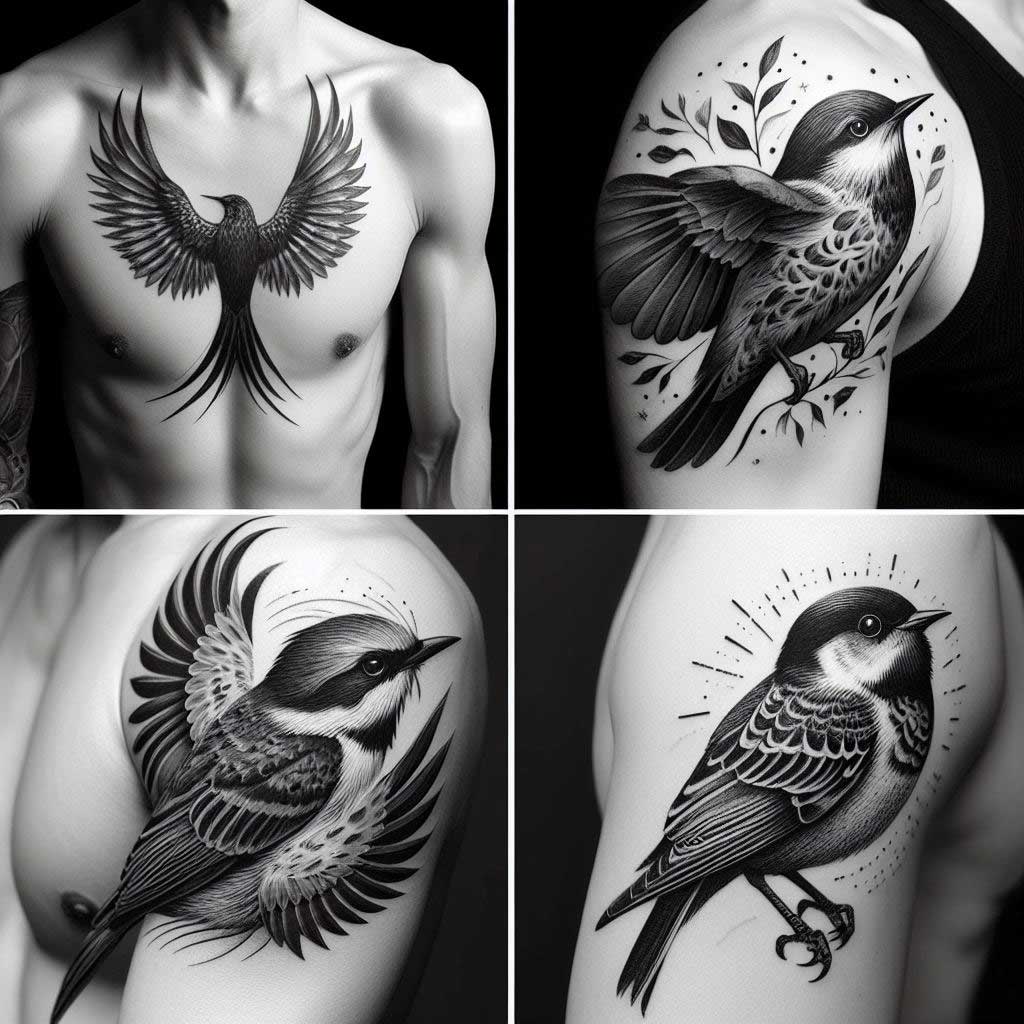 Vogel Tattoo: Bedeutung, Symbolik & Stilvielfalt