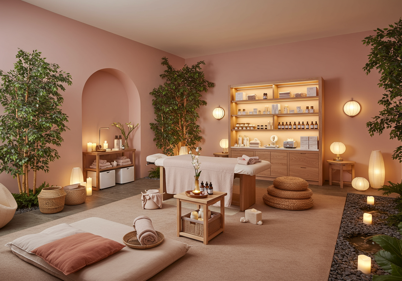Wie Sie Ihr Wellnessstudio luxuriös und einladend gestalten 13 Wie Sie Ihr Wellnessstudio luxuriös und einladend gestalten