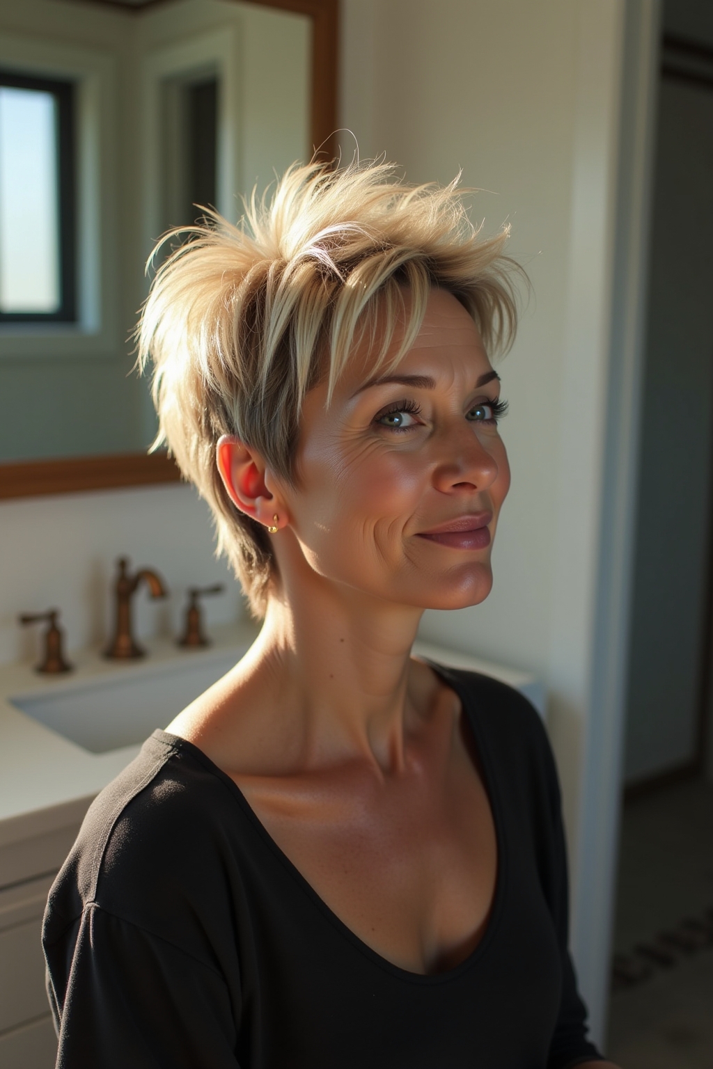 Fransige Kurzhaarfrisuren Fur Frauen Ab 50