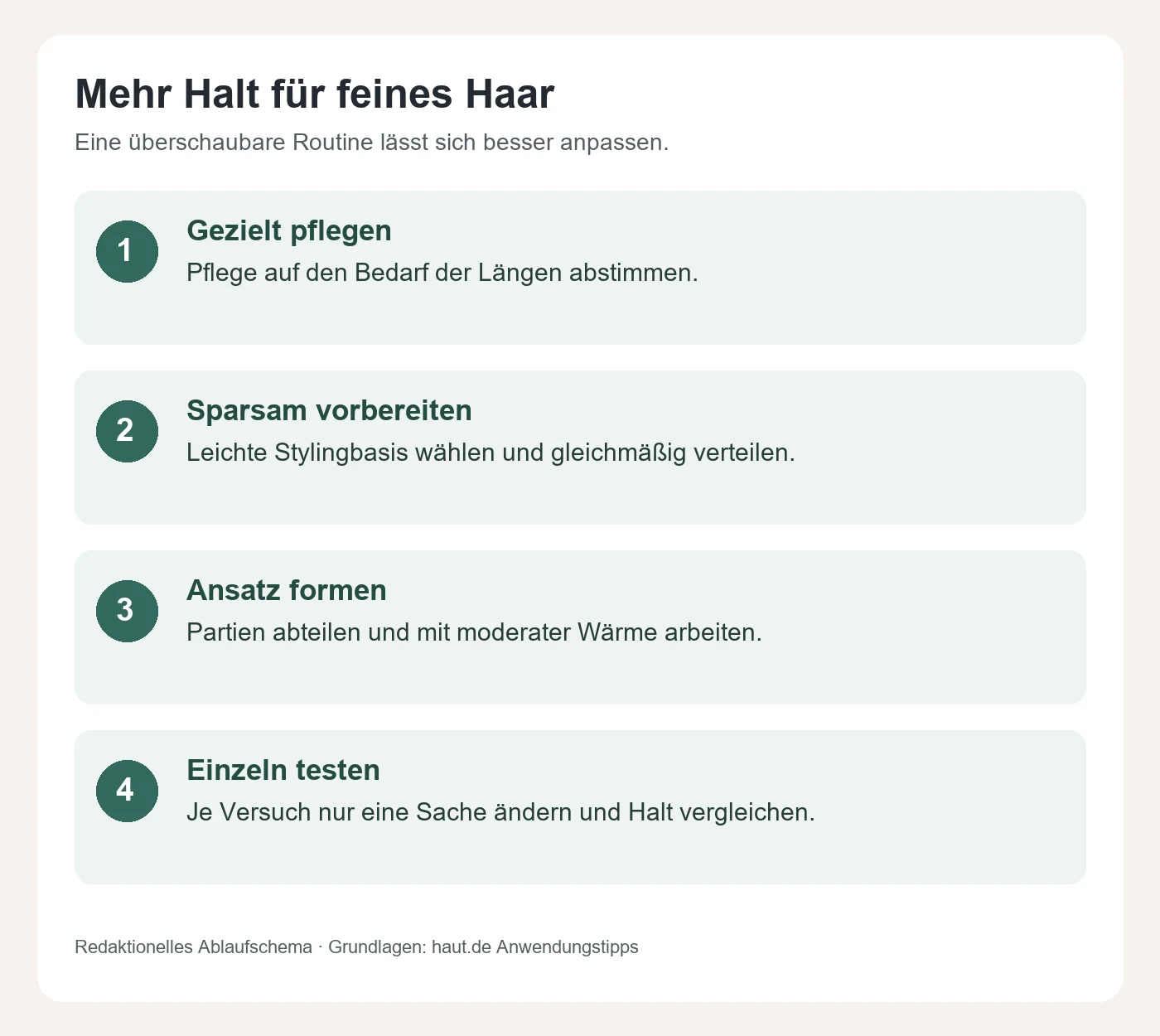 Feine Haare stylen: Mehr Volumen, ohne das Haar zu beschweren 3 Infografik: Feine Haare stylen: Mehr Volumen, ohne das Haar zu beschweren