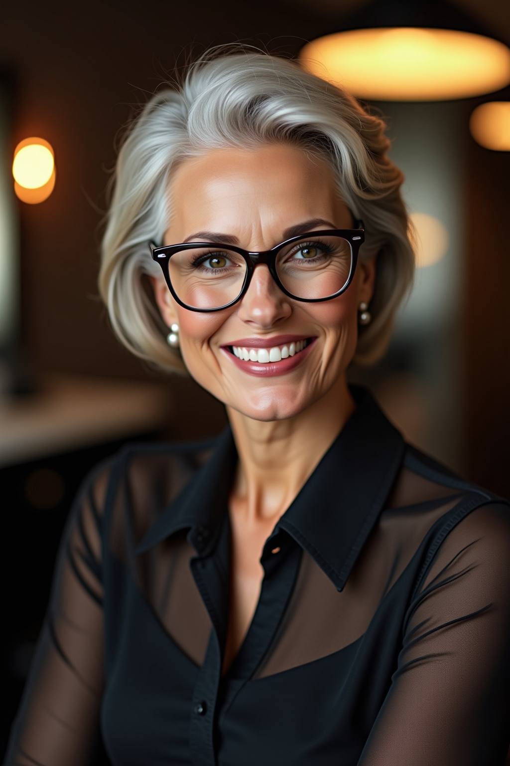 Die 8 flottesten Frisuren ab 50 mit Brille im 2026 19 Die 8 flottesten Frisuren ab 50 mit Brille im 2026