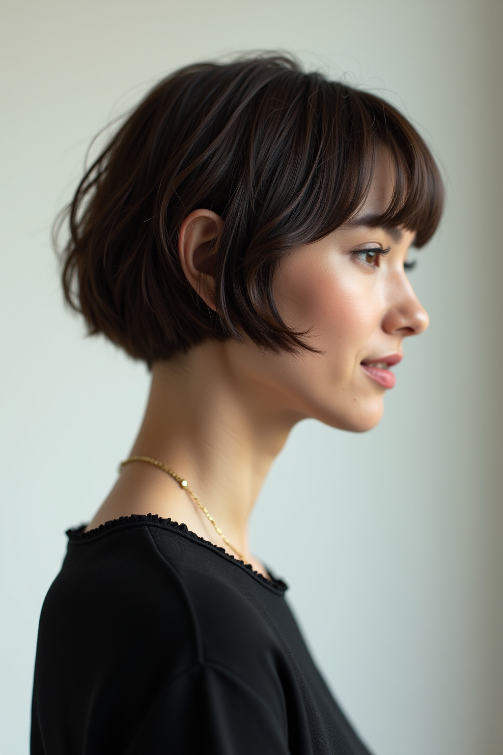 8 freche Frisuren: Bob kurz stufig hinten gestylt 16 8 freche Frisuren: Bob kurz stufig hinten gestylt