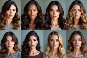 8 Frisuren für mollige Frauen mit rundem Gesicht