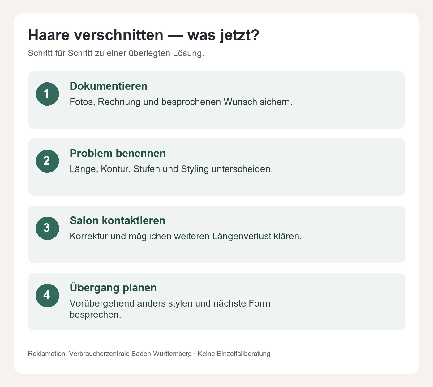 Haare verschnitten: Was du jetzt tun kannst 3 Infografik: Haare verschnitten: Was du jetzt tun kannst