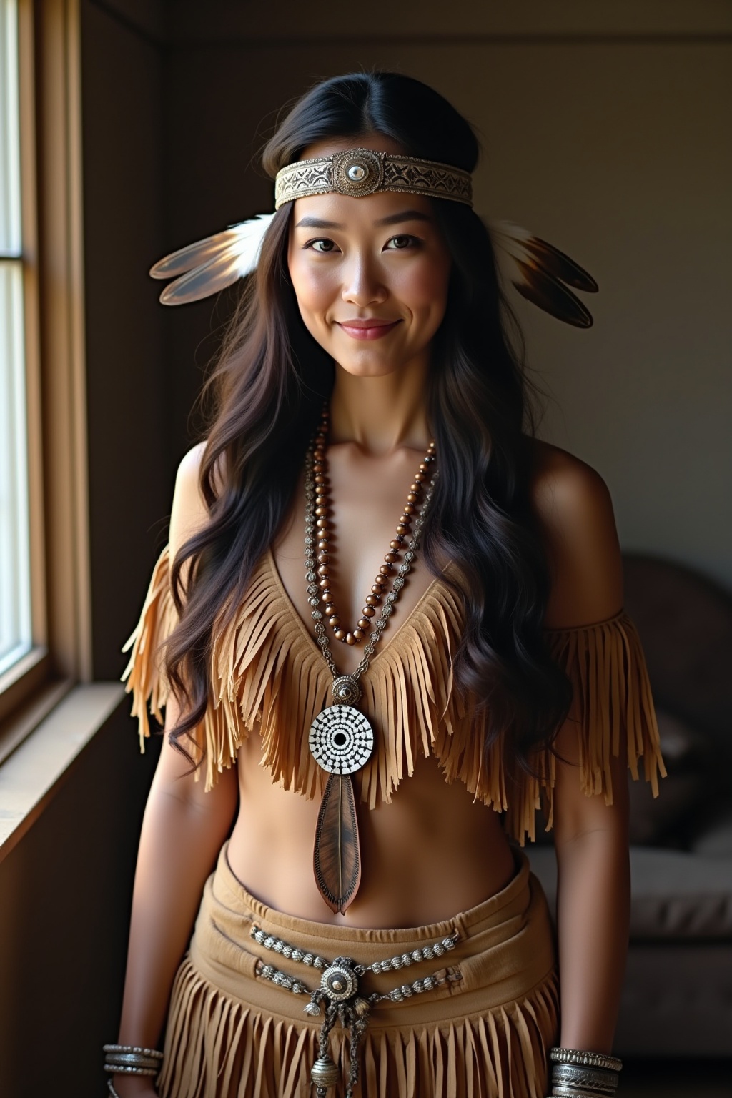 8 Indianer Kostüm aus normalen Klamotten 15 8 Indianer Kostüm aus normalen Klamotten