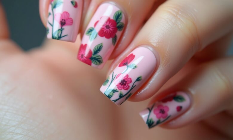 Die 8 schönsten Nageldesign Blumen für den Frühling 7 Die 8 schönsten Nageldesign Blumen für den Frühling