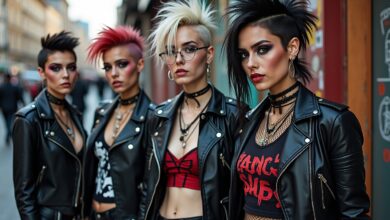 8 Punk Klamotten Damen: Styles für deinen Look