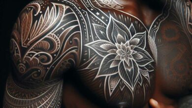 Weiße Tattoos - Alles was man zu White Ink wissen muss